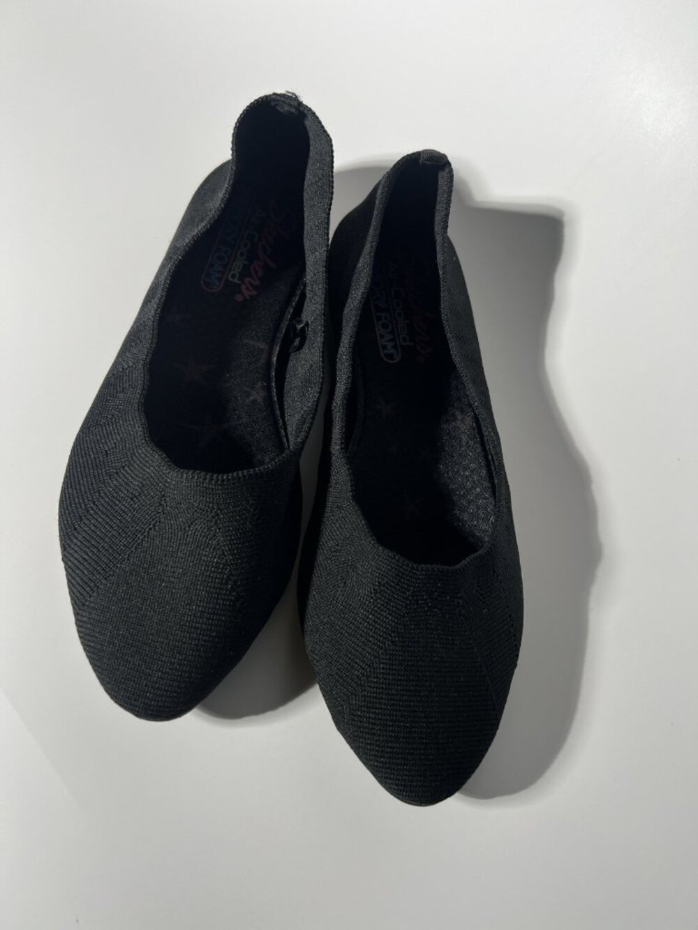 Skechers Cleo Bewitch Ballet Flats Black Women’s Size 7 48885